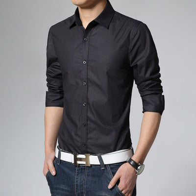 French Dress Shirt Formal Tuxedo Shirt for Men